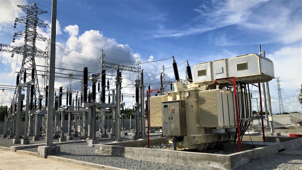 Đóng điện dự án 110 kV giải phóng nguồn điện gió tại Cà Mau